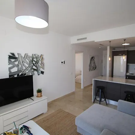 Apartment Small Oasis Nelson Mandela With Sea View, Two Bedrooms, Parking, Terrace And Pool