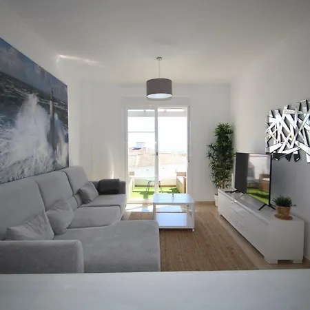 Apartment Small Oasis Nelson Mandela With Sea View, Two Bedrooms, Parking, Terrace And Pool *